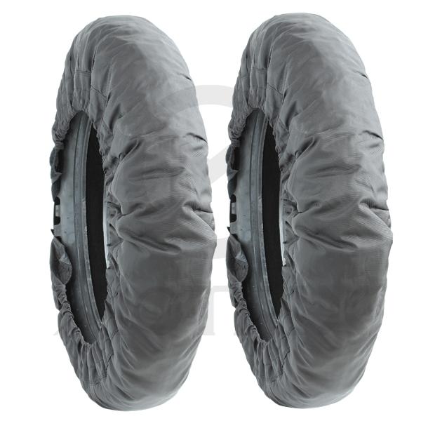 Tyre warmers , the tyre warmers feature a thermostat for temperature control,which allows the tyres to be heated to approximately 80±5℃.Front tire only:120/70r17
