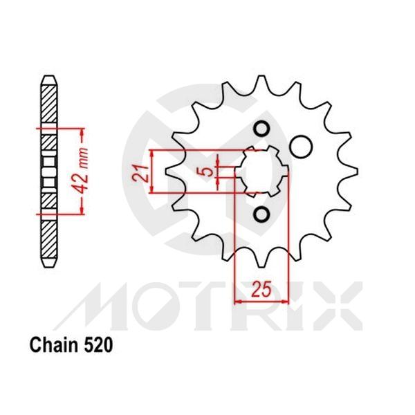 Front sprocket JTF569