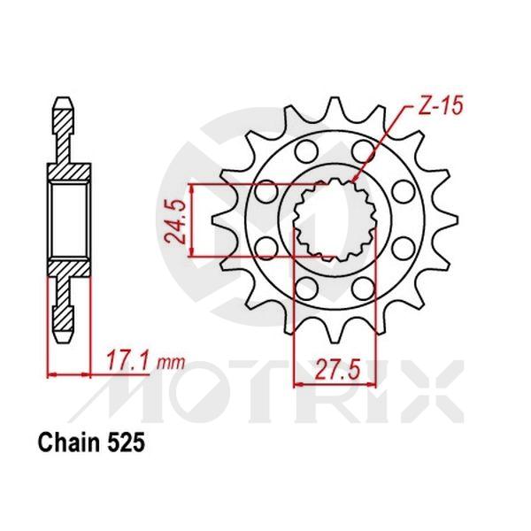 Front sprocket JTF749