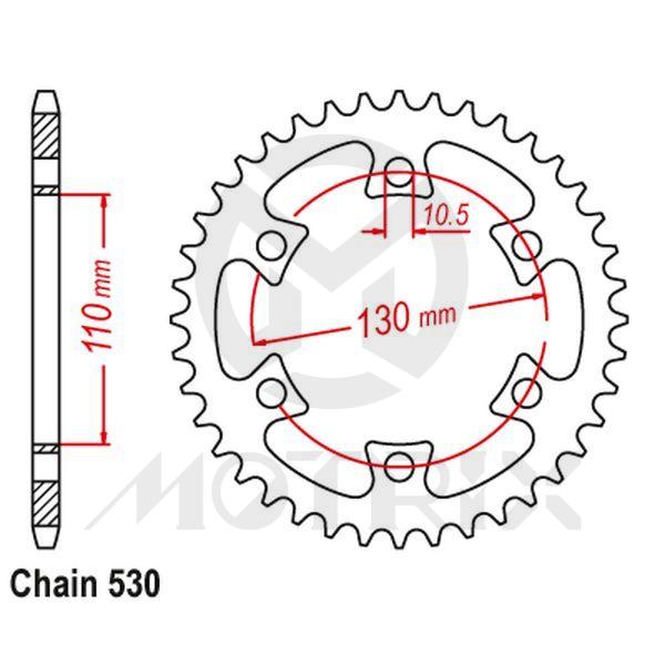 Rear sprocket JTR1421