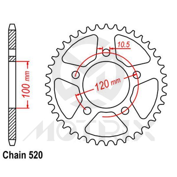 Rear sprocket JTR703