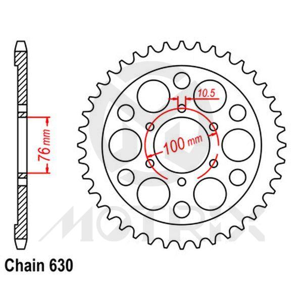 Rear sprocket JTR818