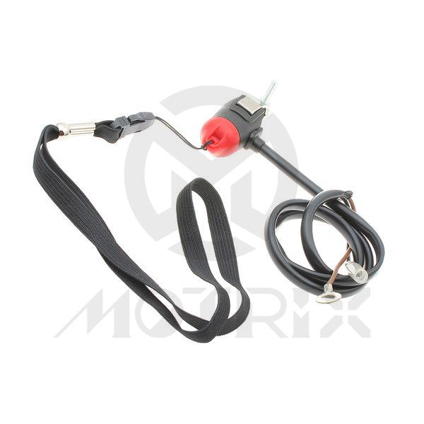 Headlight switch for universal motorcycle kill switch