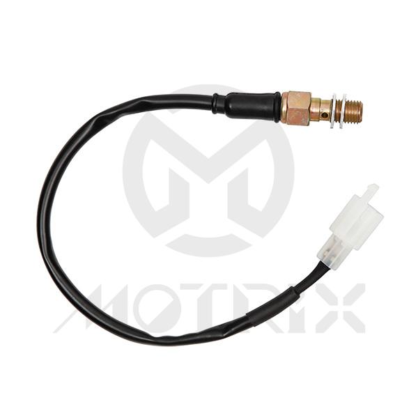 Brake pressure switch. M10*1.25+rubber cover & housing. 1-hole