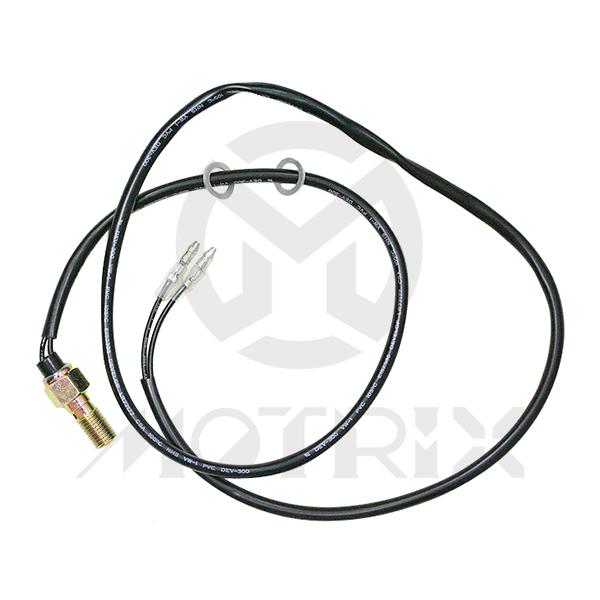 Brake pressure switch, total length 91cm chrome head