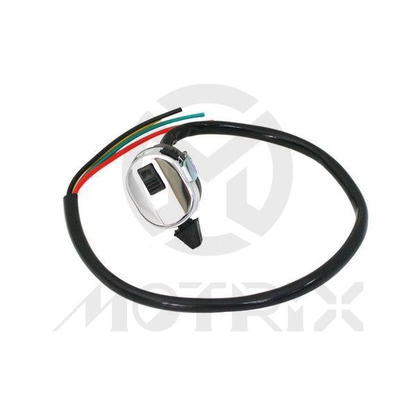 Horn and kill button five-way switch three position (off/low/high)