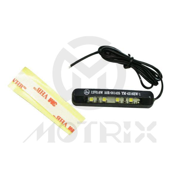 LED license light, white light