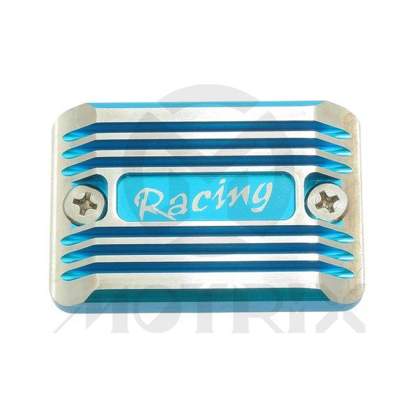 Aluminum master cylinder cap, cygnus-x 125 tw200/250 blue