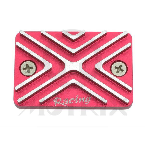 Aluminum master cylinder cap, cygnus-x 125 tw200/250 red