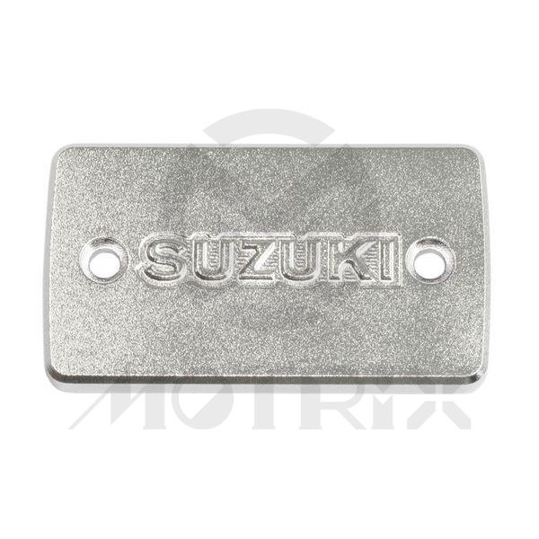 (Suzuki) Aluminum reservoir cap silver