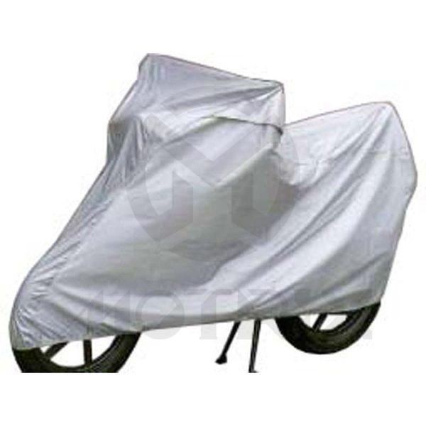 Universal motorcycle cover, silver