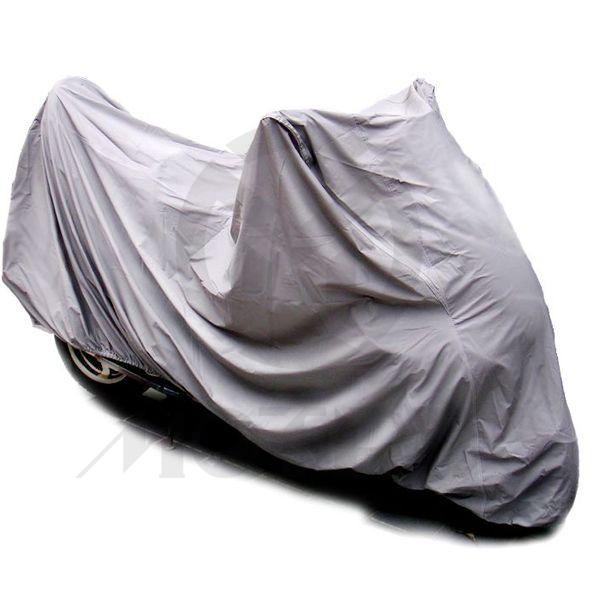 Motorcycle cover, silver