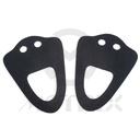 Two fingers palm saver made neoprene, black