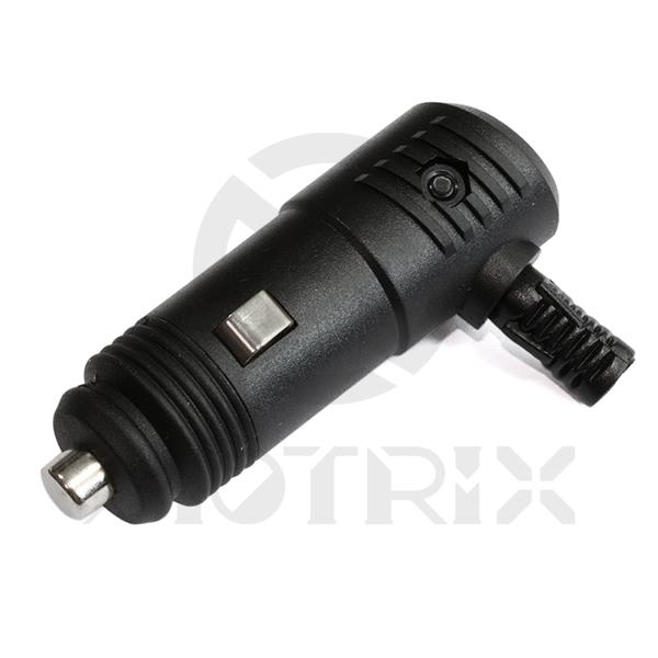 12V/15A cigarette pulg with fuse,fits all european american japanese car