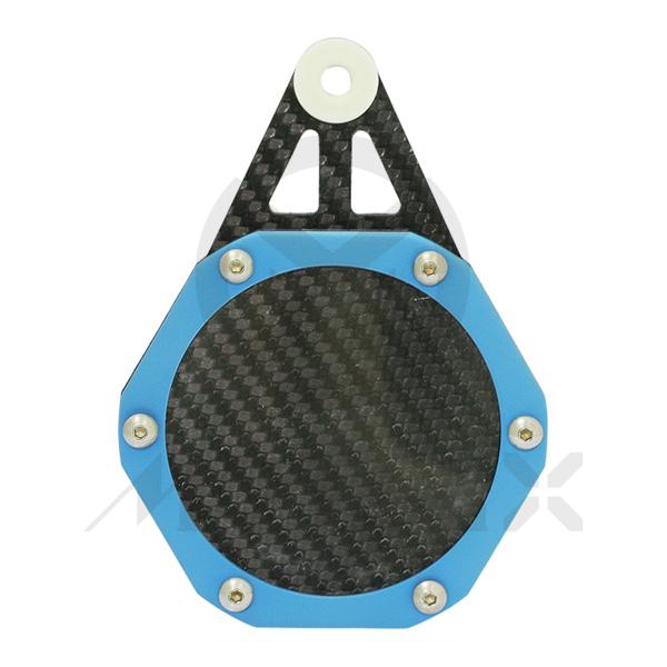 Tax disc holders real carbon