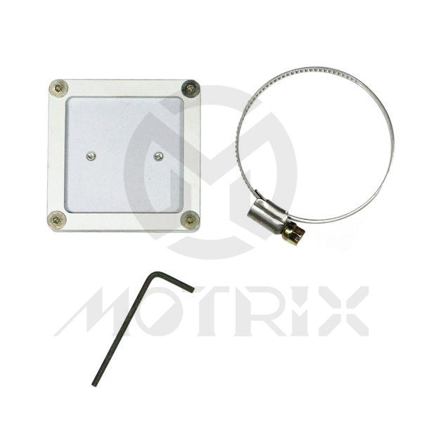 Tax disc holders square silver