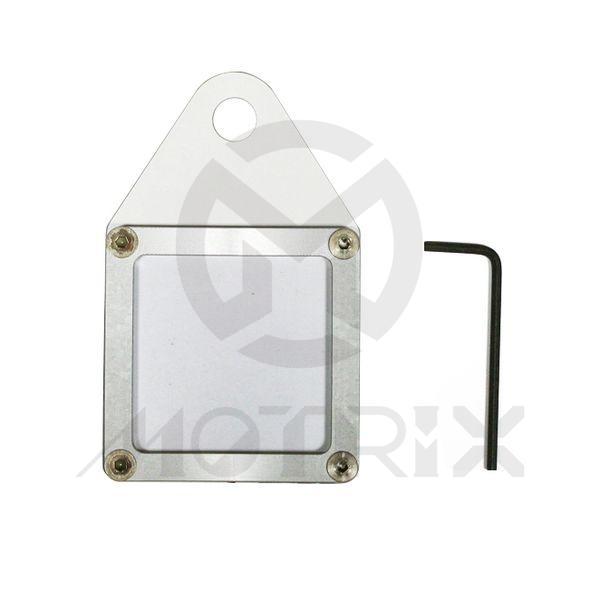 Tax disc holders square silver