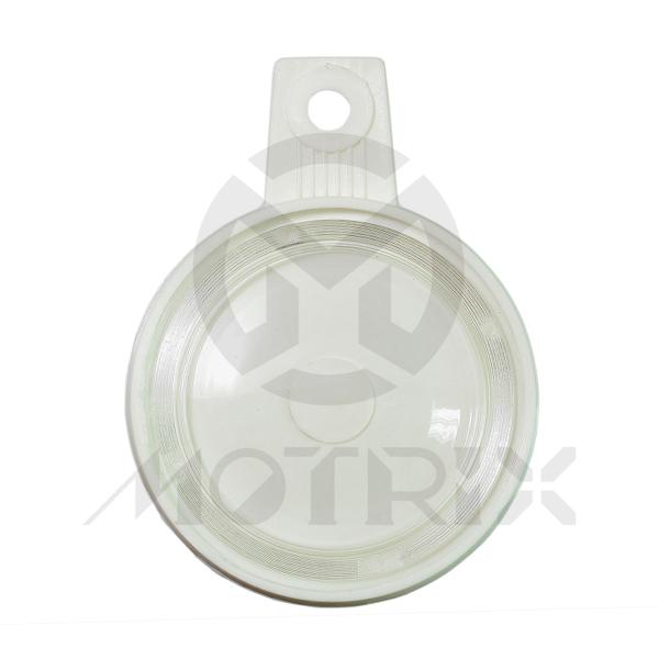 Licence disc holder white