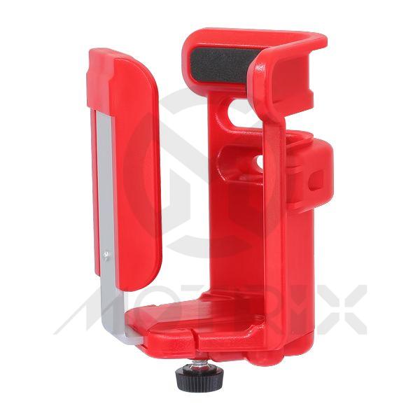 Drink holder, red. Material: plastic