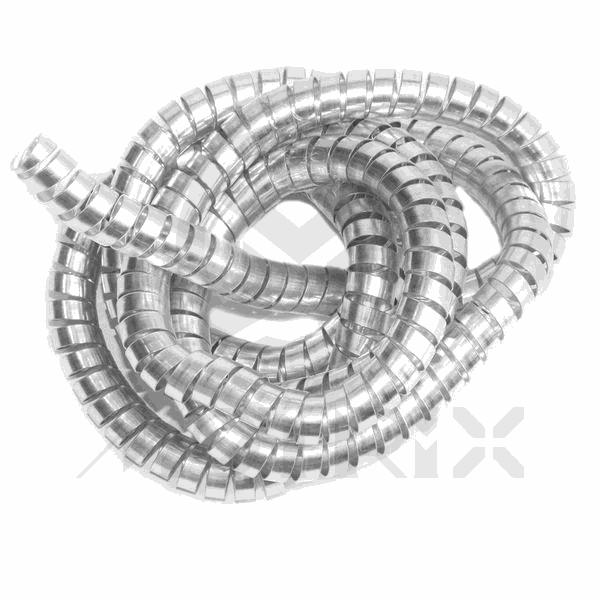 Cable cover chrome (10.2mmx1.5m)