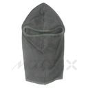 35% Cotton 65% Nylon Balaclava black with one hole