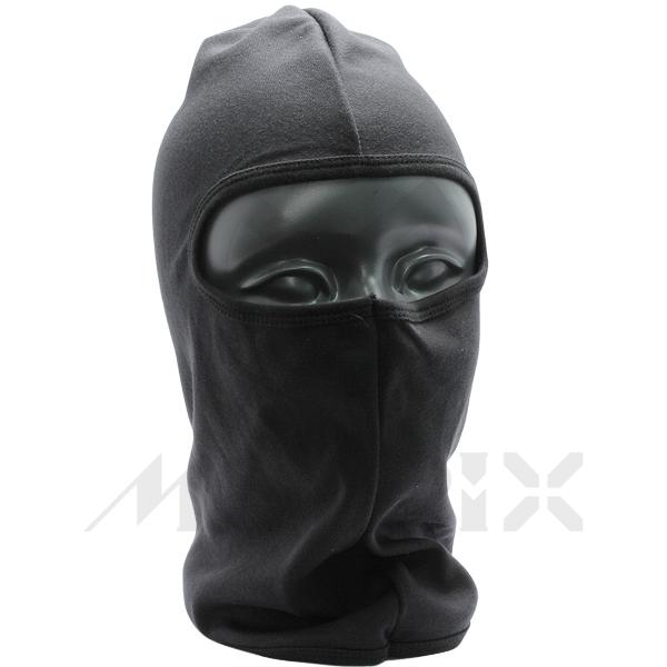 100% Cotton Balaclava black with one hole
