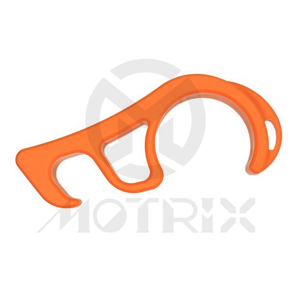 Motorcycle brake lock orange