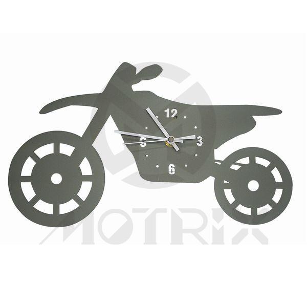 Decoration clock off road type black