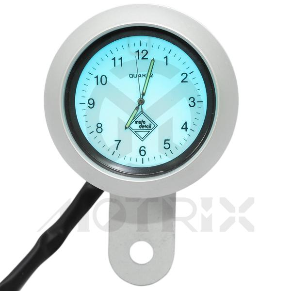 Clock with light, d/48mm