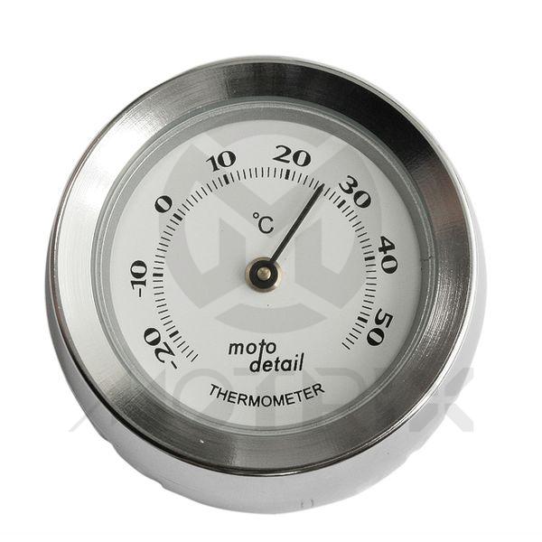 White face temperture gauge alloy housing