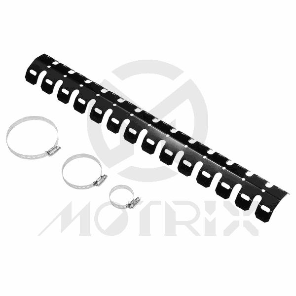 Exhaust protector set 3pcs clamp size: 4'', 2 1/2'', 1 3/4''