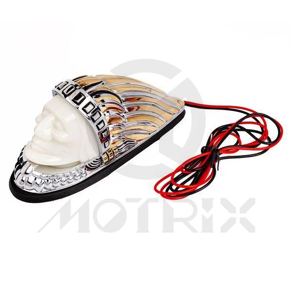 Indian fender ornament