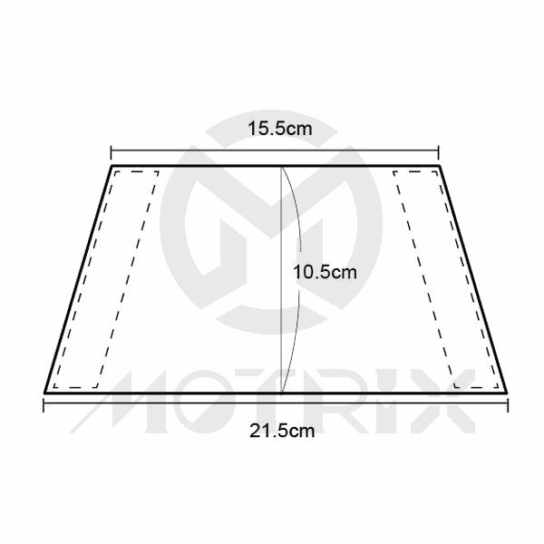Fork covers neoprene 3mm with nylon size: 15.5cmx21.5cmx10.5cm with black zip tie