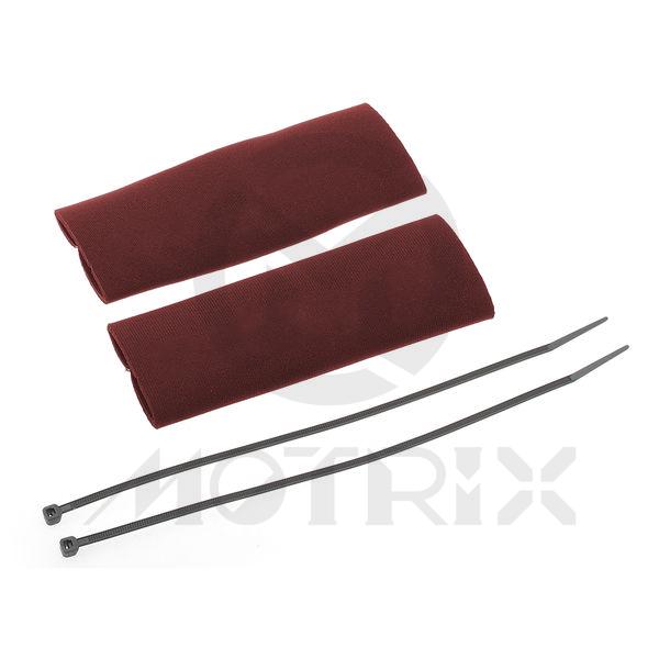 Red Fork covers neoprene 3mm with nylon and two zip tie /size: 3 inch x 13 inch