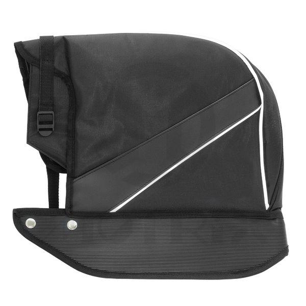 Black handlebar muffs