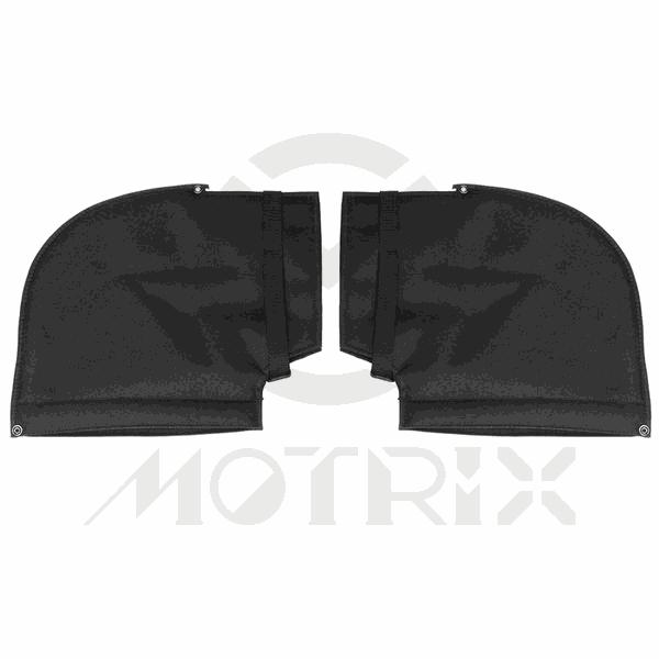 Handlebar muffs black width: 30cm high: 32.7