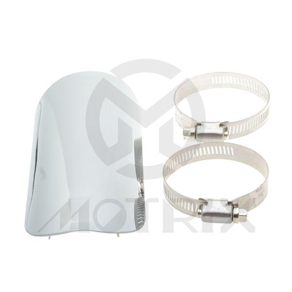 Muffler protector exhaust with 2 clamps