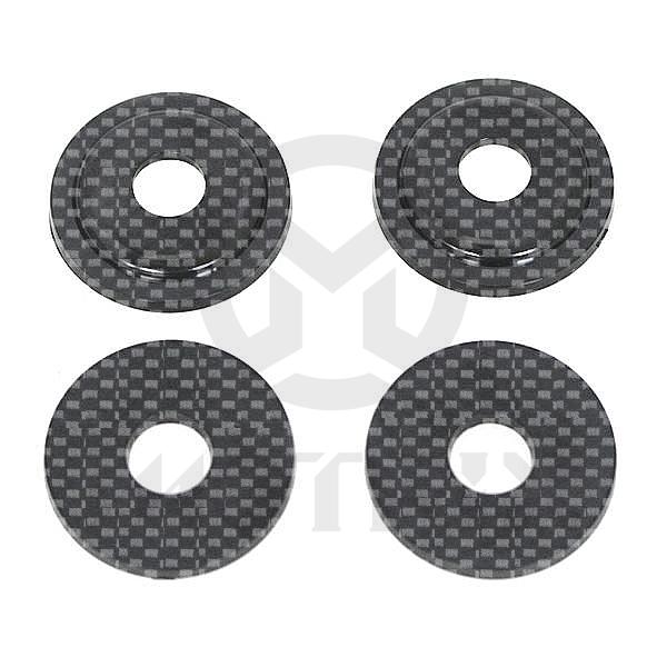 Indy spacer carbon look universal round for HONDA CB600F, SUZUKI GSX1300R