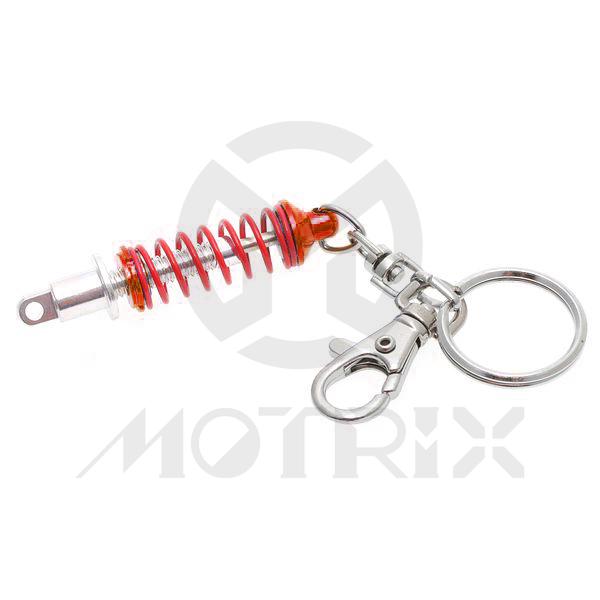 Shock key ring blue