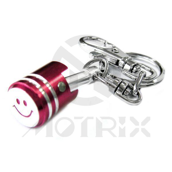 Piston key ring red
