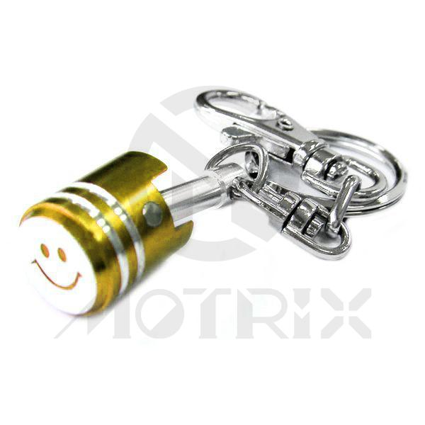 Piston key ring gold