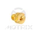 Carburetor jet, size: SJ142.5. MIKUNI slot head style