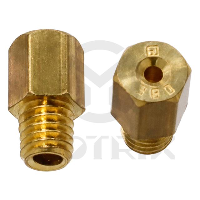 Carburetor jet, size: HJ380. MIKUNI hex head style