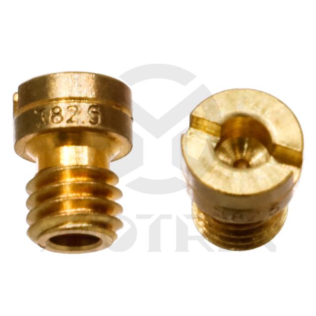 Carburetor jet, size: KJ82.5. KEIHIN slot head style