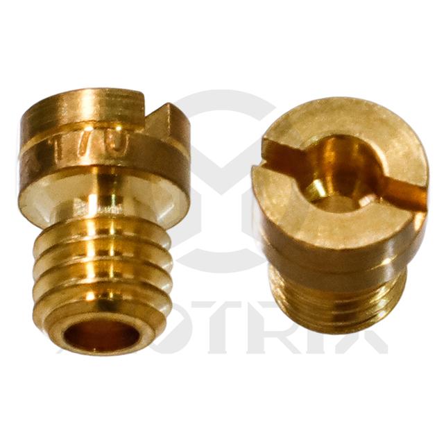 Carburetor jet, size: KJ170.0. KEIHIN slot head style