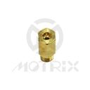 Carburetor jet, size: CR168. KEIHIN hex head style