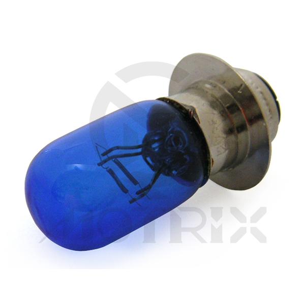 Bulb T19, blue. 12V 35/35W