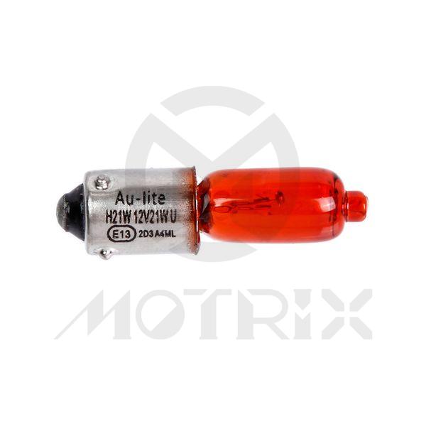 Halogen bulb BAY9S. 12V/21W (Long)