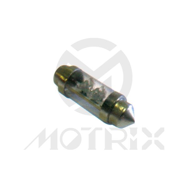 LED bulb. 10*31 / S8.5. Volt : 12V / 24V. Current : 37±10%mA. Luminous : 9.084±5%