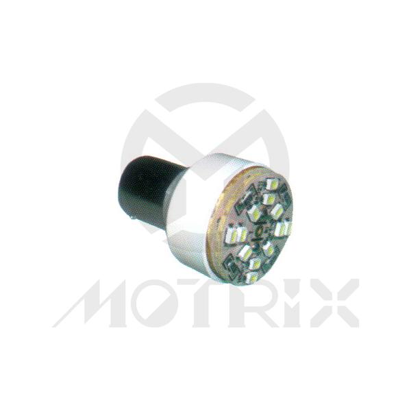 LED bulb. BA15S. Volt : 12V / 24V. Current : 90±10%mA. Luminous : 54±5%